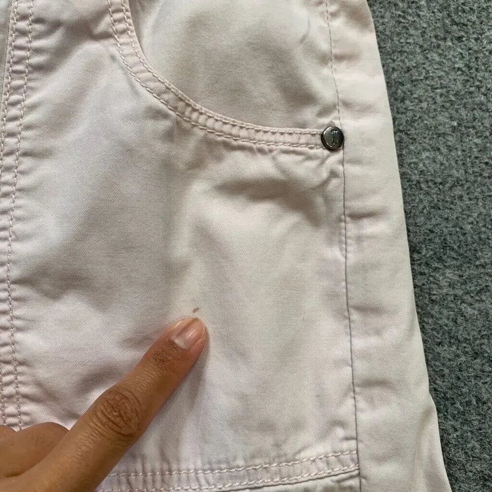 Pilcro Shorts Womens 27 Light Pink‎ Cotton Cargo Patch Pockets Anthropologie